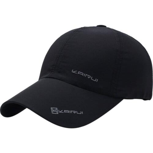 Sports Outdoor Sport Running Baseball Mesh Hat Men Quick-drying Summer Visor Cap Adjustable Snapback Casual Hats Cap