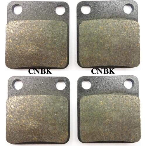 FL+FR Brake Pad Set fit for SUZUKI 400 LT-A K2-K4 Eiger 2WD Auto LT-A400 2003 2002 - 2004 Front