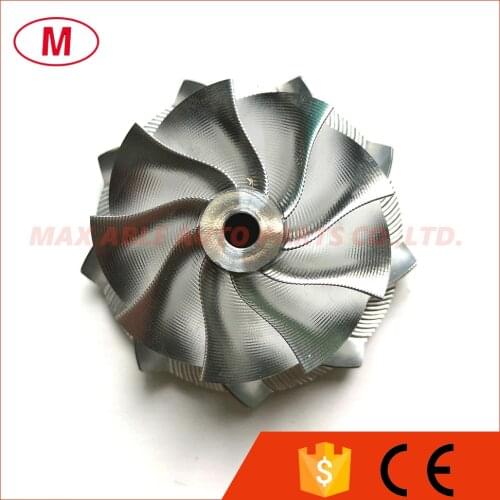 K04 5304-123-2036 41.00/50.96mm 9+0 blades Performance Turbo Point Milling wheel/Billet compressor wheel for 5303-970-0086/0087