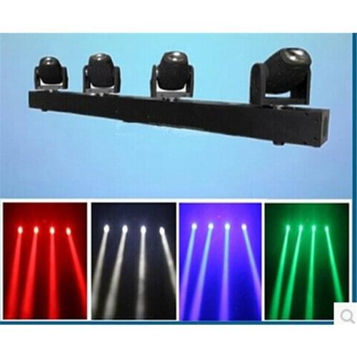 Hot sell 4 head beam light 4 heads led moving head 10w rgbw led beam bar light