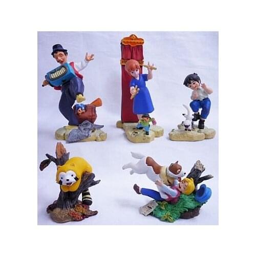 Pvc figure model World Masterpiece Theater 1 Scene 5pcs/set rare out of print