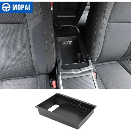 MOPAI Stowing Tidying for Car Armrest Box Storage Box Organizer for Dodge Charger 2015-2019 Interior Accessories