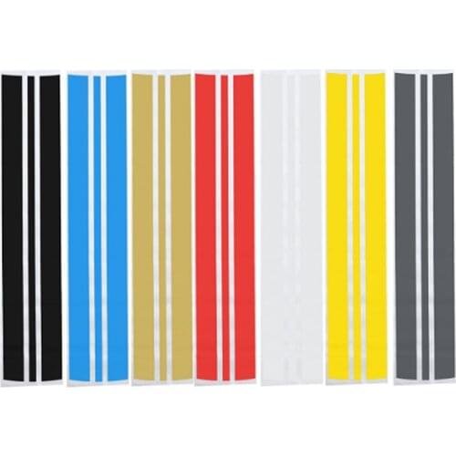 Car Hood Scratch-proof Stickers Engine Cover Styling Reflective Decal Stripe Vinyl DIY Decoration PVC