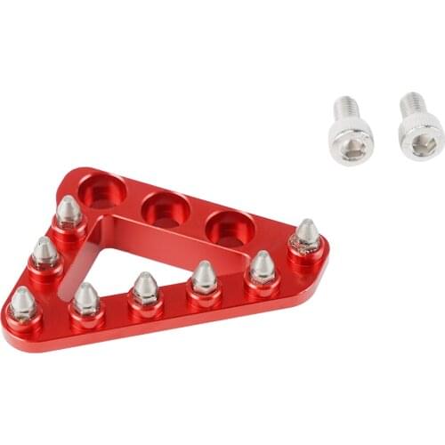 NICECNC Motocross Rear Foot Brake Pedal Lever Step Tip Plate For Beta RR400 RR430 RR450 RR480 RR498 RR-S500 RS520 4T Enduro