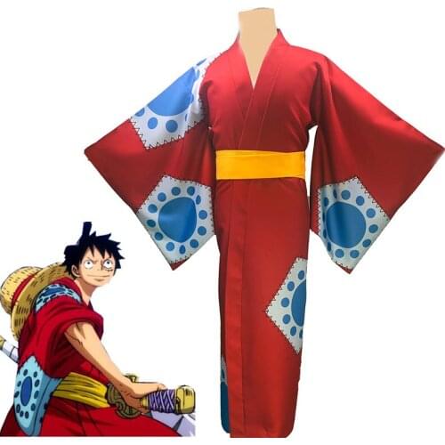 One Piece Monkey D Luffy Captain Cosplay Uniform Cosplay Costume