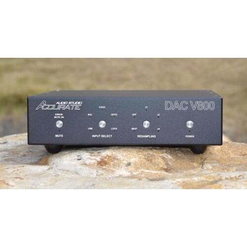 Accurate Audio DAC V800 PCM1792 native fully balanced DAC, decoder, 10 Hz...40 kHz (-0,20 dB)