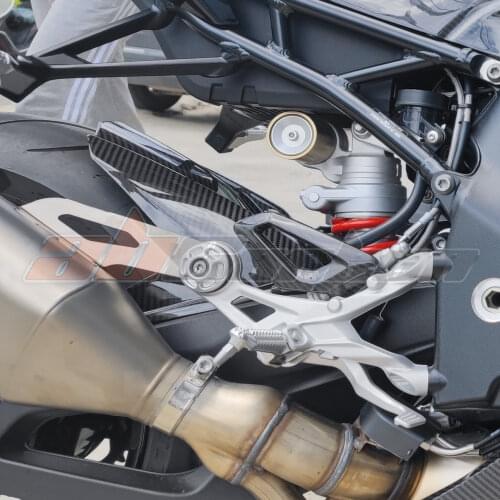 Heel Plate Guards Cover for BMW S1000RR 2019-2021 Full Carbon Fiber 100