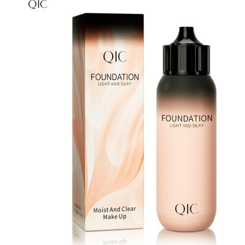 30ML Liquid Foundation Soft Matte Concealer 2Colors Primer Base Professional Face Make up Foundation #Ivory /Natural Color