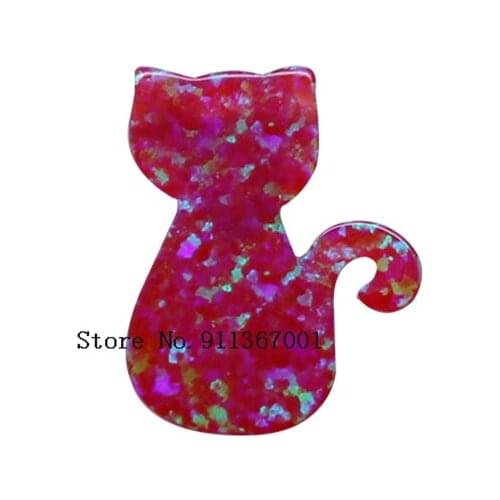 50pcs Wholesale Cat Opal 10.5*13mm Cat Opal Jewelry 2021 New Opal Shape Pendant