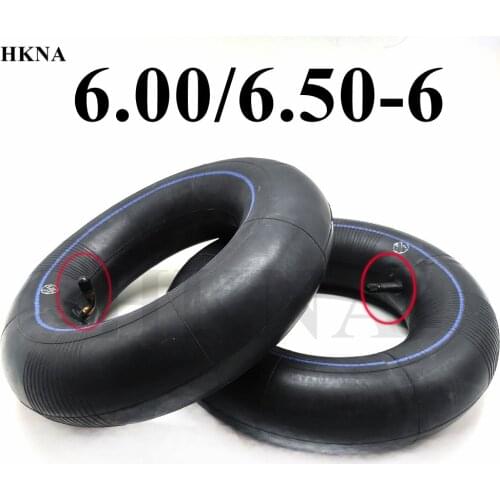 6.00/6.50-6 Inner Tube 6.00-6 Inner Camera 6.50-6 Inner Tire for Electric Scooter, Kart, Golf Cart, Mower, ATV Butyl Rubber Tyre