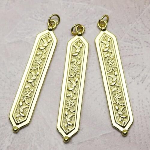 8 Pcs Sword pendant Gold pendant accessories for necklace making Gold pendant jewelry chain Fashion eyes jewelry pendant 7220
