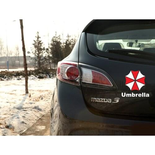 Aliauto Umbrella Corporation Car Stickers Funny Decal for Toyota Ford Focus Chevrolet CRUZE VW SKODA Honda Hyundai Kia Lada
