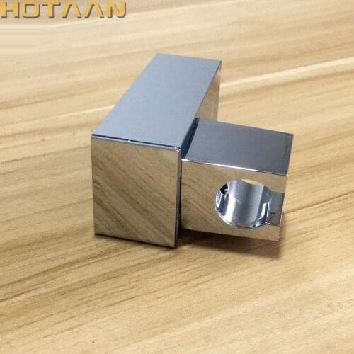 Free Shipping Square Chrome Plated ABS Shower Holder Wall Mounted hand shower holder bracket,Shower accessories YT-5179
