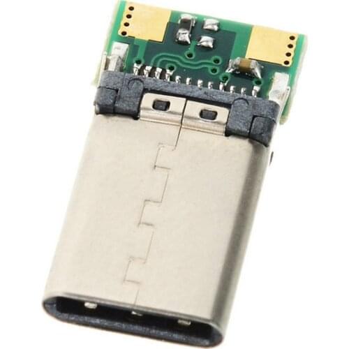 Chenyang DIY 24pin USB 3.1 Type C USB-C Male Plug Connector SMT type with PC Board