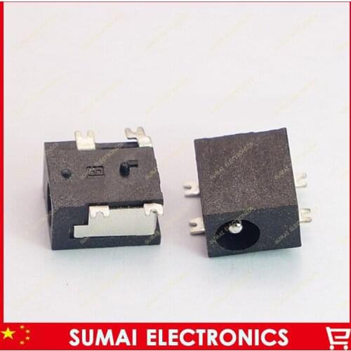 DC-033 DC jack Tablet lap-top-s 4 SMT foot 3.5*1.3mm DC power supply Power Jack for lap-top-s free shipping