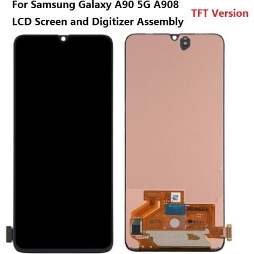 For Samsung Galaxy A90 5G A908 TFT Version LCD Screen and Digitizer Touch Screen Assembly