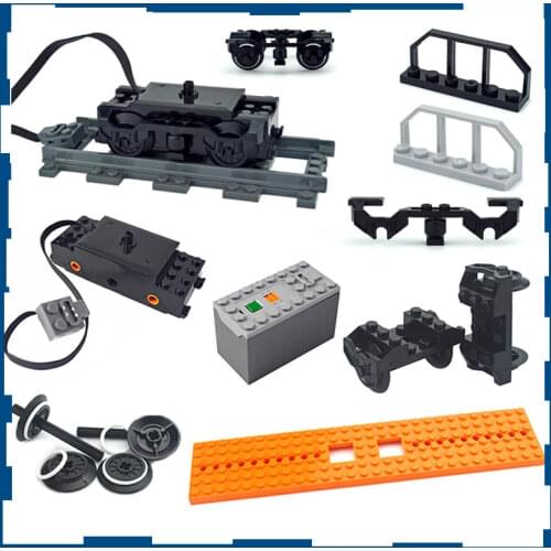 Motor multi power functions Train Accessories Technic parts Fence tool train motor 91994 74784 PF model sets building blocks