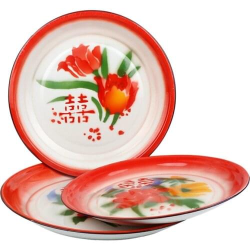 Enamel disc, Enamel Tea plate, enamel multi-purpose plate