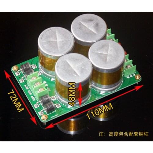 Holey board Single power rectifier board 35V72000UF for 1969 PASS-ACA