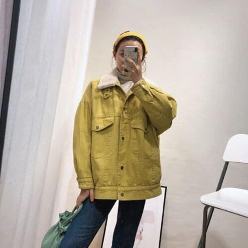 Женские джинсовые куртки Lucyever China At AliExpress