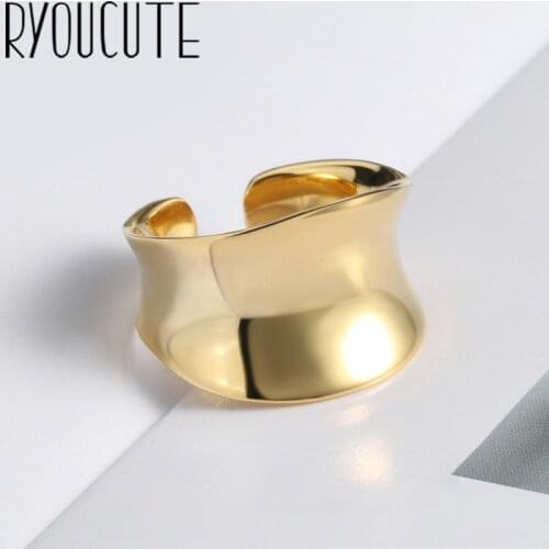 New Trendy Charm Big Chains Rings For Women Men Boho Knuckle Party Rings Punk Cocktail Jewelry Girls Gift anillos bijoux