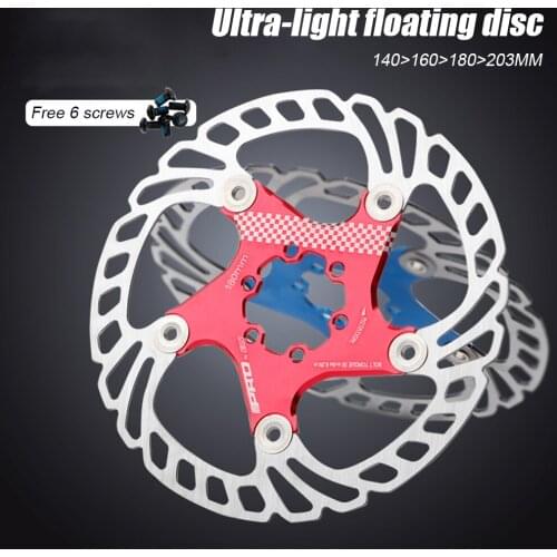IIIPRO Floating Rotor Mountain Bike Brake Rotor 6inch Down Hill Strong Heat Dissipation140 160 180 203mm MTB Accessories