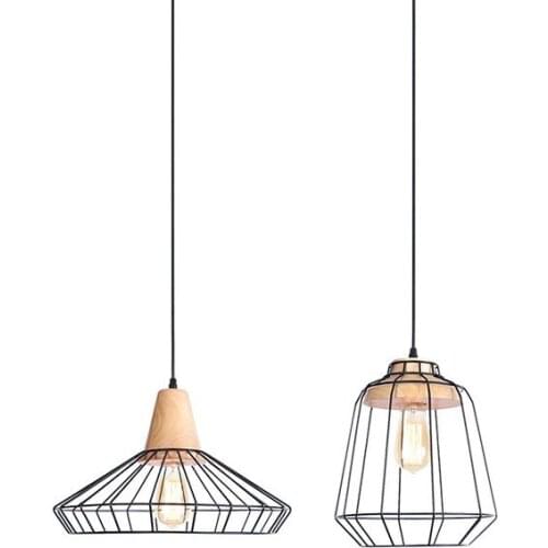 RH American style personalized corridor loft retro Cafe living room dining room retro decorative Iron Chandelier