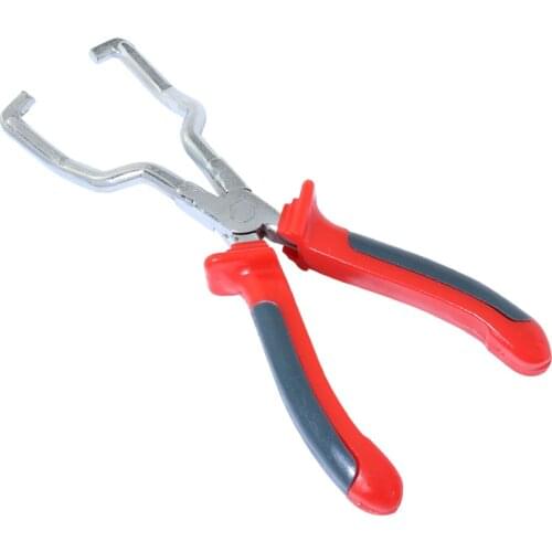 9" Gasoline Pipe Caliper Removal Pliers Fuel Filter Calipers Wrench Tubing Buckle Quick Separation Forceps Car Repair Tool Plier