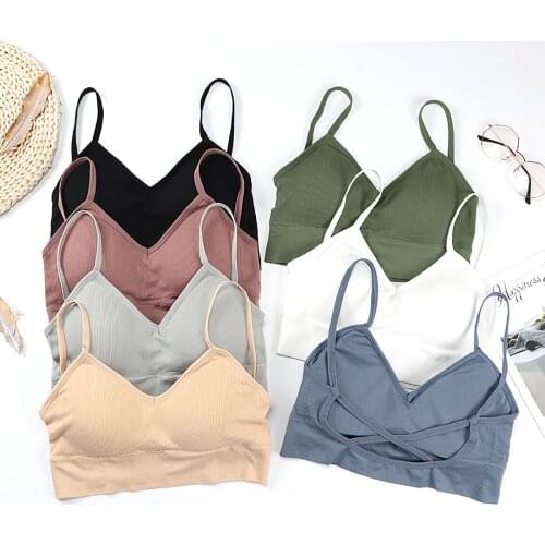 Sport Tops For Women Bra Push Up Gym Breathable Crop Top Anti-sweat Padded Fitness Sports Bras Running Underwear Shockproof Vest