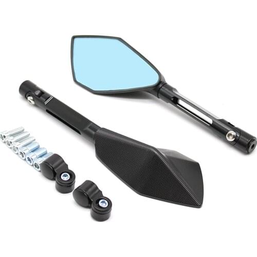 Universal Aluminum CNC Motorcycle Mirror motobike Rearview Side mirror For benelli tnt 125 yamaha ybr 125 NMAX 155 xsr900