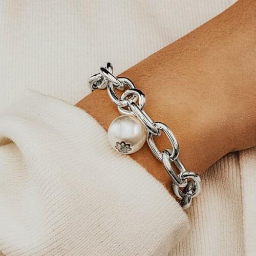 2021 New Trend Men Women Couples Bracelet For Women Gold Silver Colour Bracelet Fashion Valentine Day Commemorate Gift Jewelry