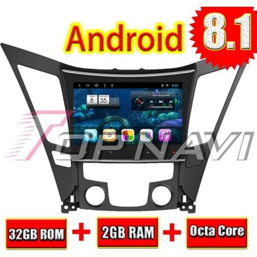 Car Navigation Automotive for Hyundai Sonata 2011 2012 2013 2014 2015 9'' Topnavi Android 8.1 Media Radio Magnitol 2 Din NO DVD