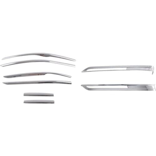 Car Bumper Front and Rear Corner Protection Trim for Mazda CX-30 2020 2021 & Car Front Rear Fog Light Lamp Frame Trim