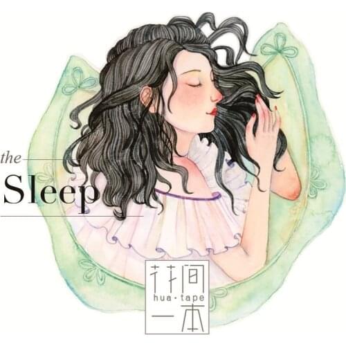 10 Meter Washi Sleeping Tape Material Journal Diary Sticker