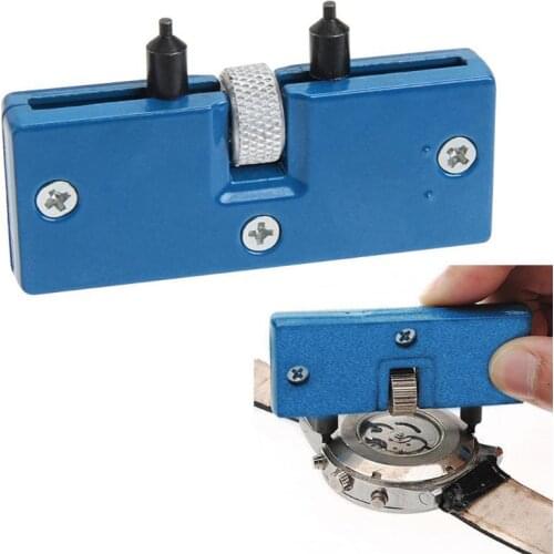 Metal Watch Back Case Opener Closer Remover Screw Wrench Adjustable Watchmaker Tool Watch Repair Tools