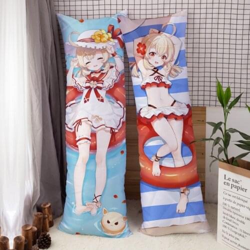 Japanese Anime Body Pillowcase Girl Genshin Impact Figure Dakimakura Loli otaku pillow Kawaii Anime Pillow Waifu,Sexy Pillow 18