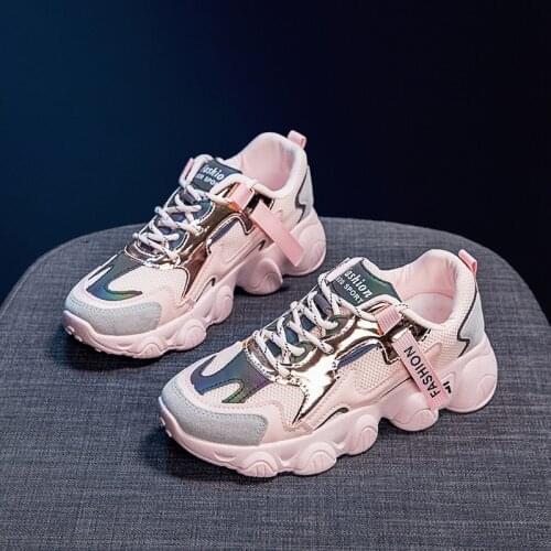 20201 new womens shoes explosions breathable Joker casual shoes thick white casual sports shoes trend womens shoes