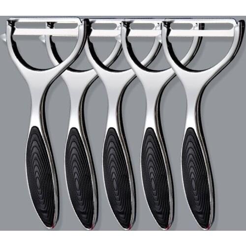 Stainless Steel Peeler Household Planer Potato Shaving Knife Melon and Fruit Peeler Kitchen Multifunctional Fruit Knife Artifact