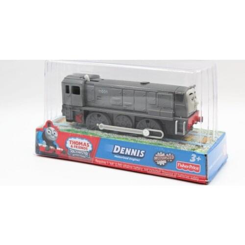 Thomas Plastic Electric Track Small Locomotive DENNIS Creative Funny Educational Toys Present Children