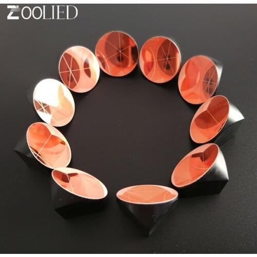 K9 Dia 25.4mm/1inch Copper Coated retroreflector Corner Cube Optical Prism retroreflectors Trihedral 5 arc secs lens glass prism