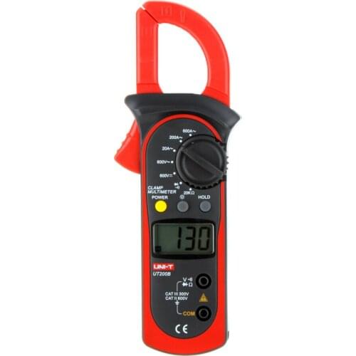 UNI-T UT200B LCD Electrical Professional Backlight 600A AC/DC Voltage AC Current Resistance Digital Clamp Meters