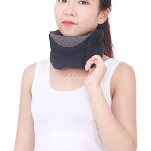 Cervical traction Neck massage Support Home Breathable Necks Band Cervical Vertebrae Correction Device Fixed Sleeve Adult
