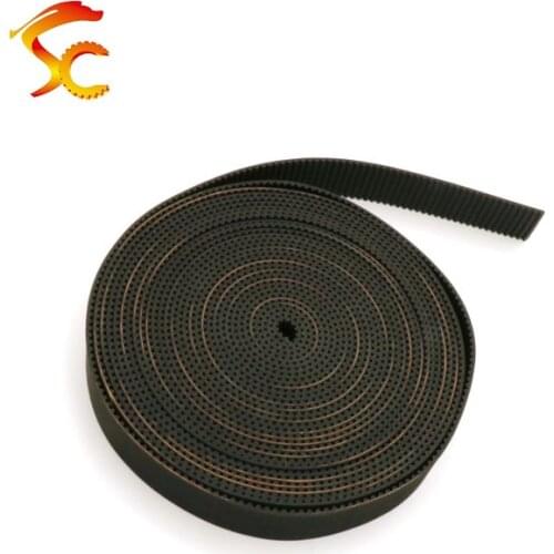 High quality 20meters/Lot GT2 open timing belt width 15mm 2GT belt for 3D printer Free shipping