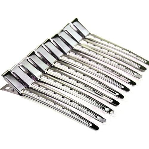 10pcs Professional Salon Stainless Hair Clips Hair Styling Tools DIY Hairdressing Hairpins Barrettes Headwear Accessories
