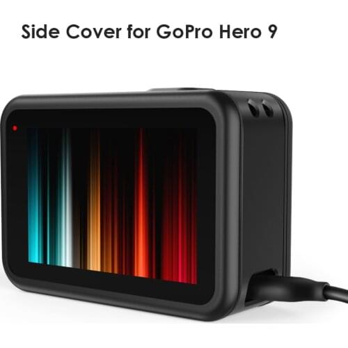 Sports Camera Battery Side Cover Lightweight Portable Quick Release for GoPro 9 Cell Pack Lid Door Replacement Part