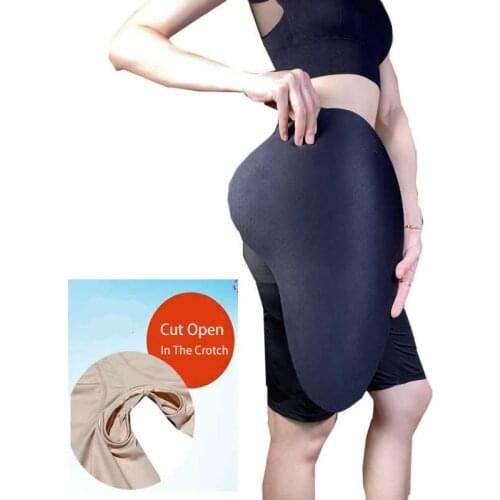 2PS Sponge Padded Women Butt Hip Up Padded Enhancer Crossdresser Booty Lifter Butt Inserts Underwear Cut Open In The Crotch