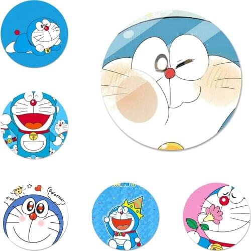 Ambar Doraemon Badge Brooch Pin Accessories For Clothes Backpack Decoration gift