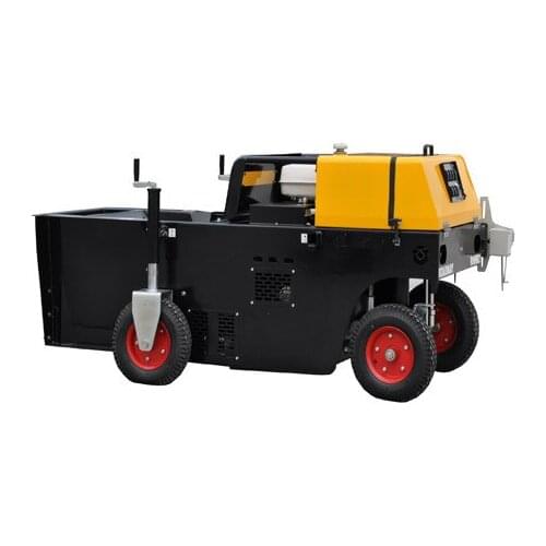 Automatic Slipform Paver Concrete Road Curb Form With Gasoline Engine