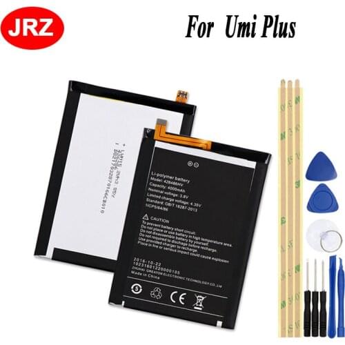 For Umi Plus Battery 426486HV Large Capacity 4000mAh Bateria Accumulator AKKU +Tools