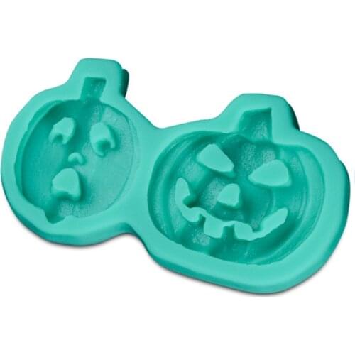 Hot Retail Wholesale Silicone Cake Mold Halloween Pumpkin Fondant Decorating Tools Silicone Bakeware D121